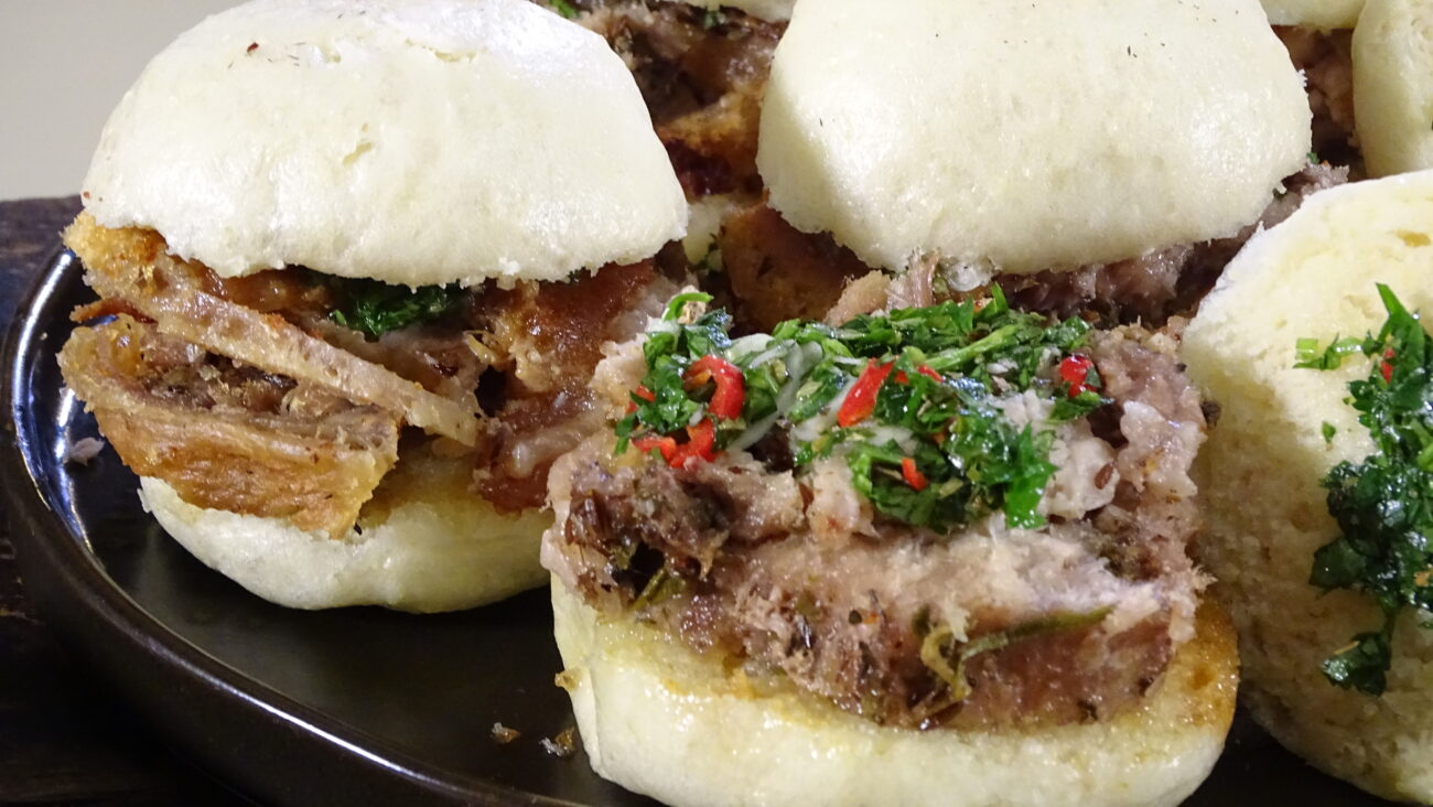Porketa, bao bun i čimičuri