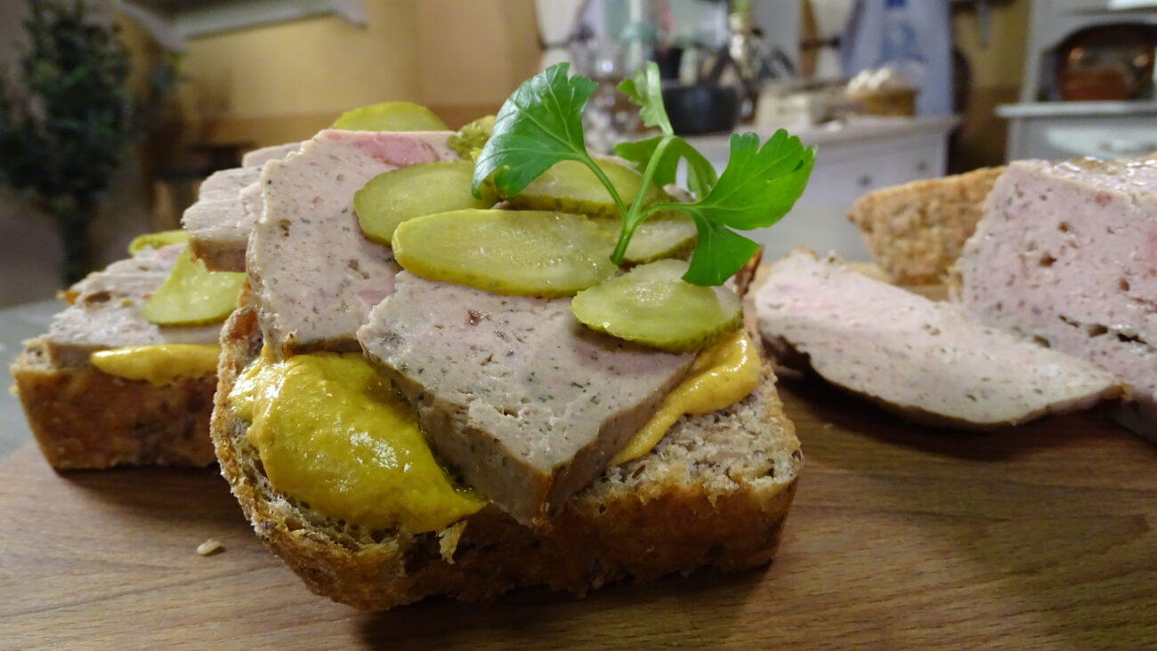 Volkornbrot i leberkez